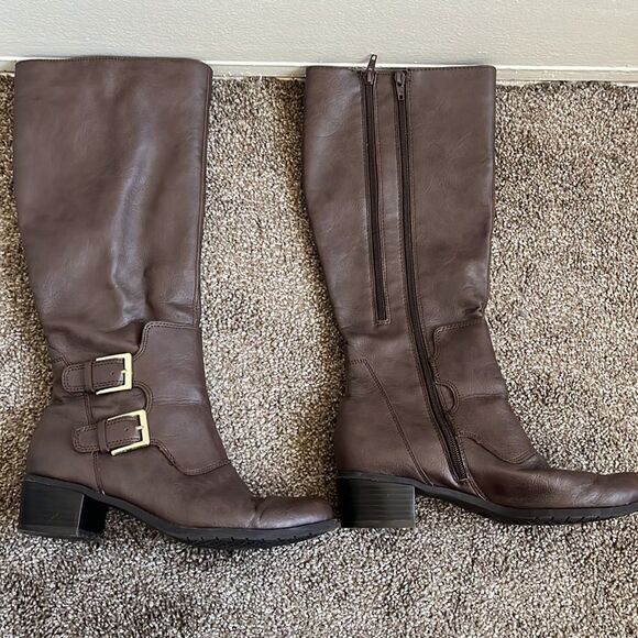 Aerosoles Brown Boots  - Picture 1 of 10